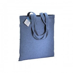 Recycled cotton carbon neutral shopping bag,